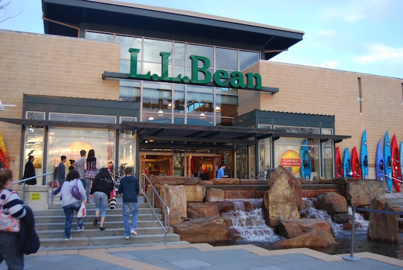 L.L. Bean opened in the Mall of America